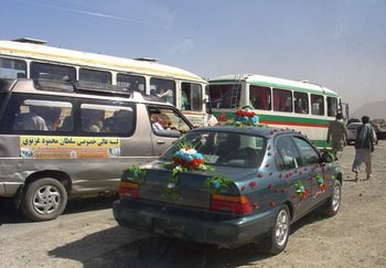 Afghan Wedding Caravan