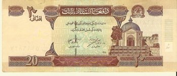 money afghanistan